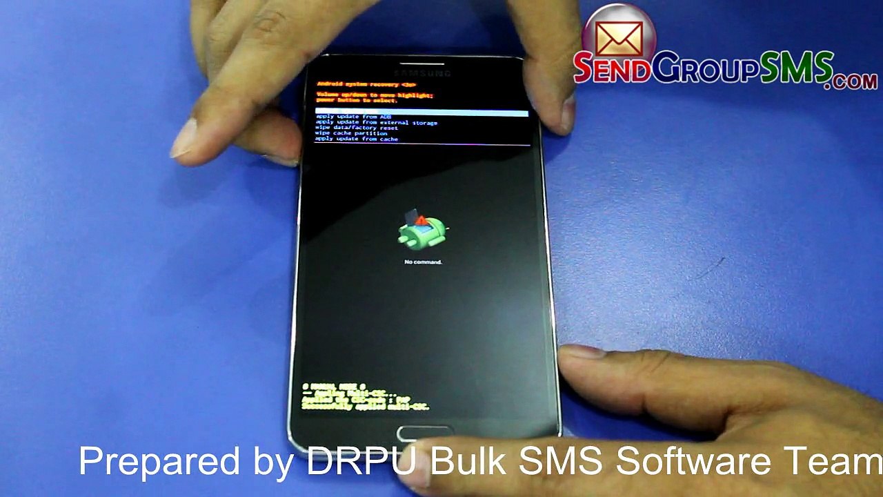 Samsung Galaxy Note 3: Performing Hard Reset