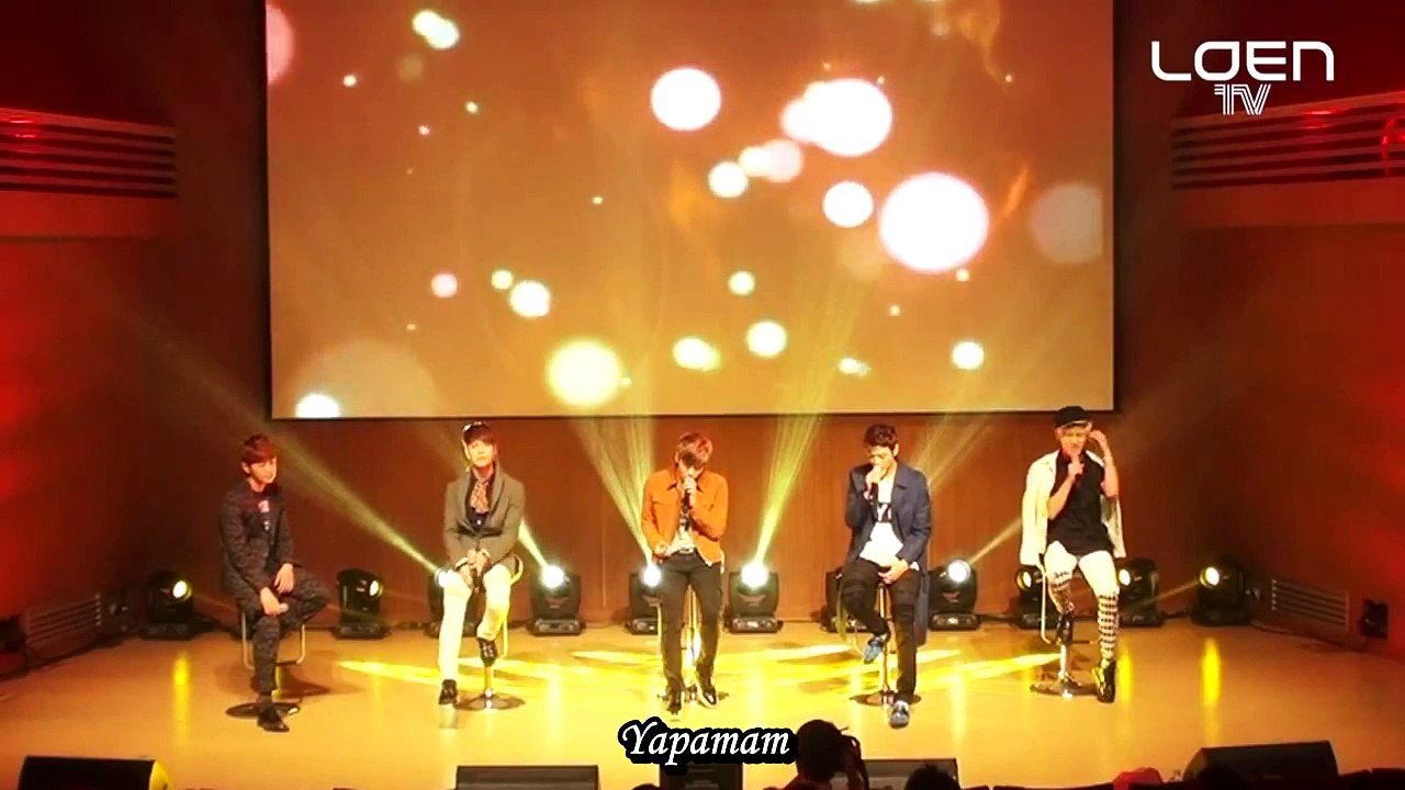 SHINee - I Can't (Live) [Türkçe Alt Yazılı]