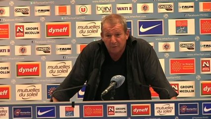 FOOT - L1 - MHSC - Courbis : «Pas l'ombre d'un petit but»