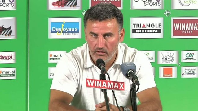 FOOT - L1 - ASSE - Galtier : «Brandao ? Je suis surpris !»