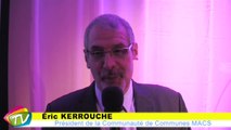 Voeux d'Eric Kerrouche président de la communauté de communes MACS