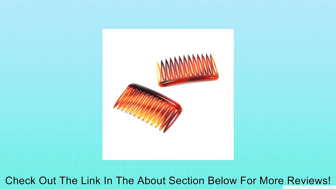 Vidal Sassoon Small Tuck Combs, Tortoise, 4 Count Review