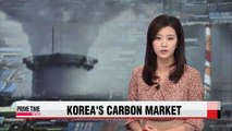 Korea's carbon emissions market opened Monday