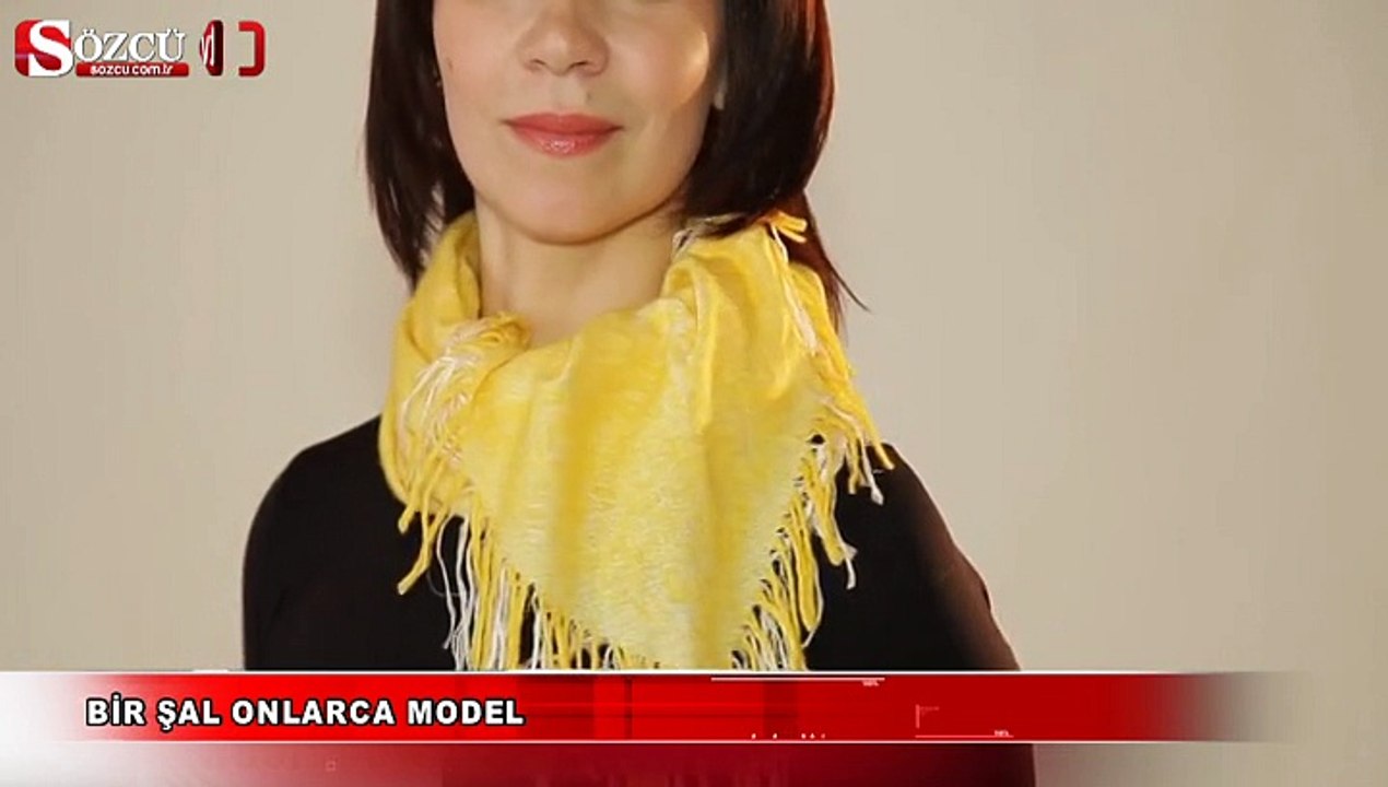 Bir şal onlarca model