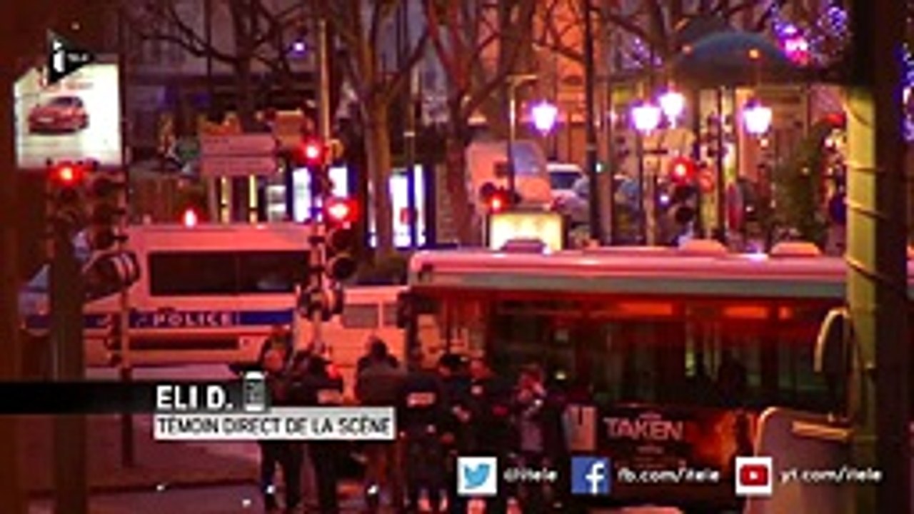 CHARLIE HEBDO Témoignage d'un habitant qui a vu un des forcenés se rendre vers 13h,