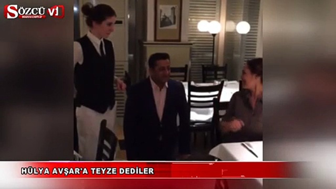 Hülya Avşar'a teyze dediler