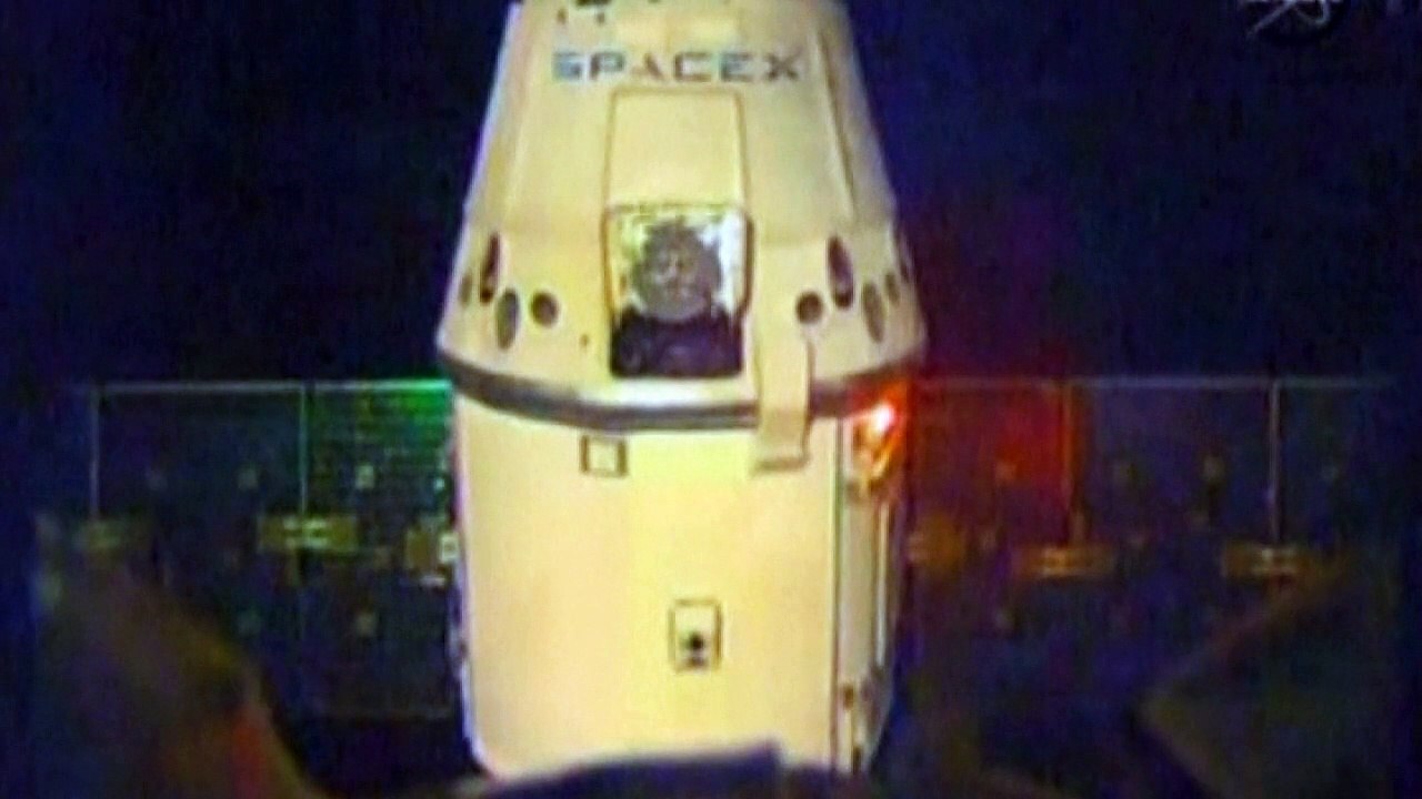SpaceX cargo capsule reaches International Space Station