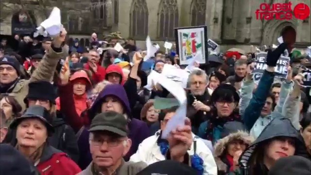 Les rassemblements pour Charlie dans l'Ouest