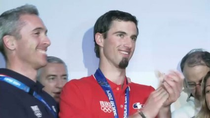 SNOWBOARD - JO : Vaultier fêté au club France