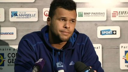 TENNIS - ATP - Marseille - Tsonga : «Difficile de s'en sortir»