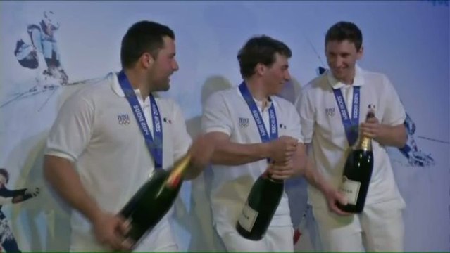 SKICROSS - JO - Chapuis, Bovolenta et Midol fêtés en héros