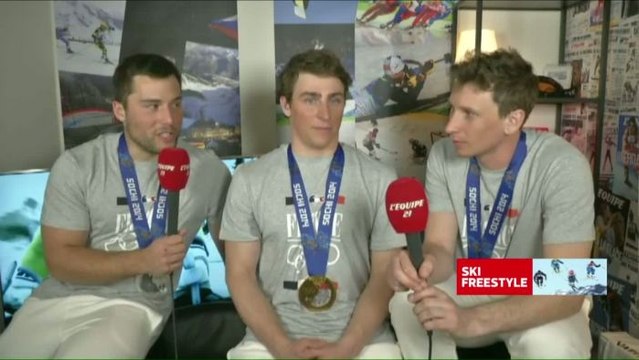 SKICROSS - JO - Chapuis / Bovolenta / Midol : «L'impression de faire un sport d'équipe»