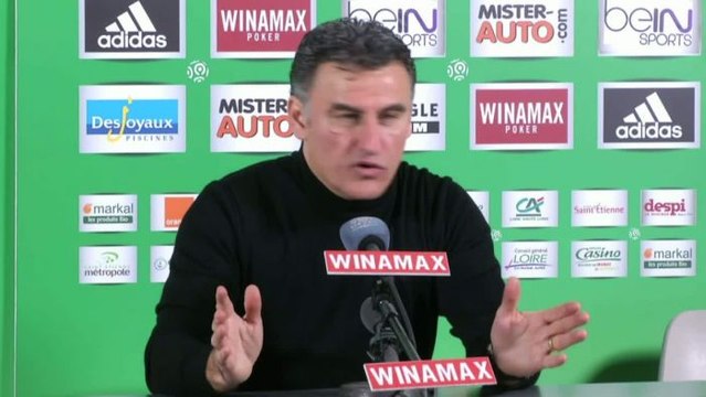 ASSE - Galtier : «Un match plein»