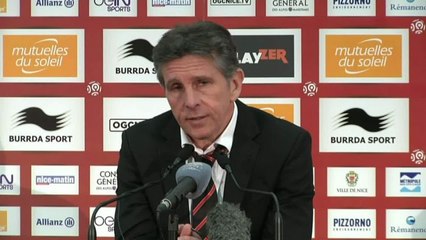FOOT - L1 - OGCN - Puel : «Il va falloir batailler»