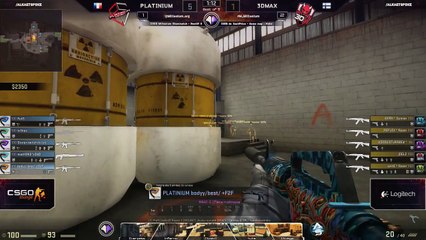 CS:GO - Millenium ShowMatch #3 - Platinium vs 3DMAX (Nuke)-MAP4-