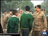 General Raheel sharif Meets APS Students As Come Army Public School