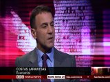 Costas Lapavitsas on BBC's Hardtalk, Jan 09, 2015. Hosted by Stephen Sackur. Part 1 of 2