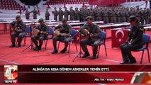 Aliağa'da kısa dönem askerler yemin etti