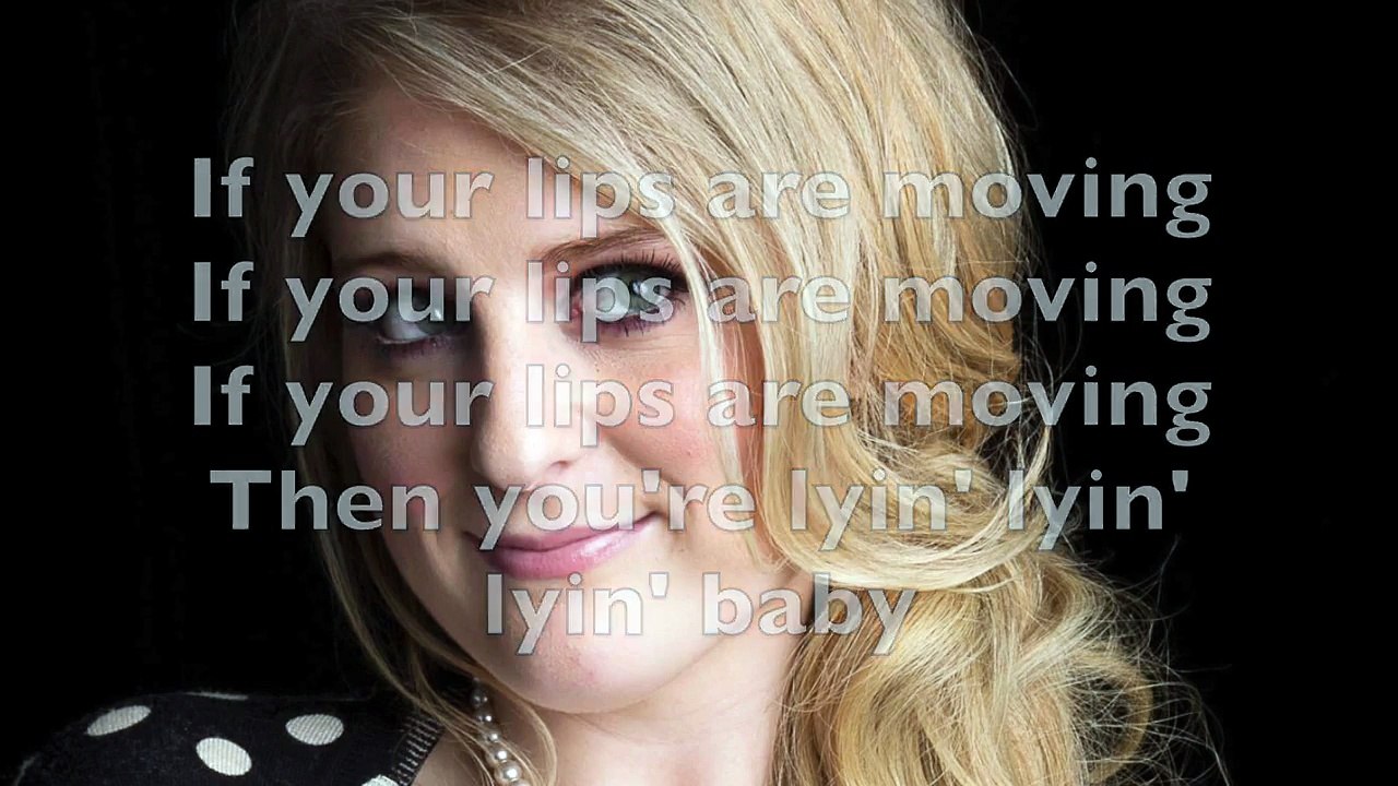 Piano Karaoke/Instrumental Lips Are Movin Meghan Trainor with