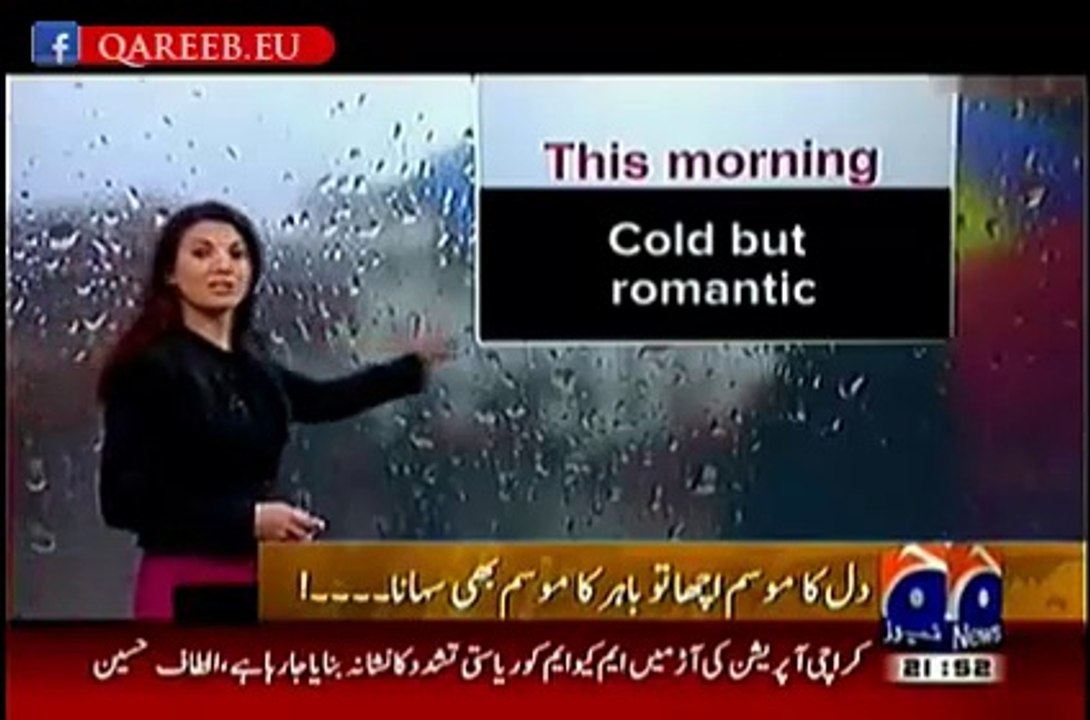 Reham Khan Weather Prediction In A Love Story Of His Own And Imran Khan