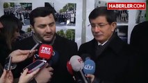 Davutoğlu, Berlin Mevlana Camisi'ni Ziyaret Etti