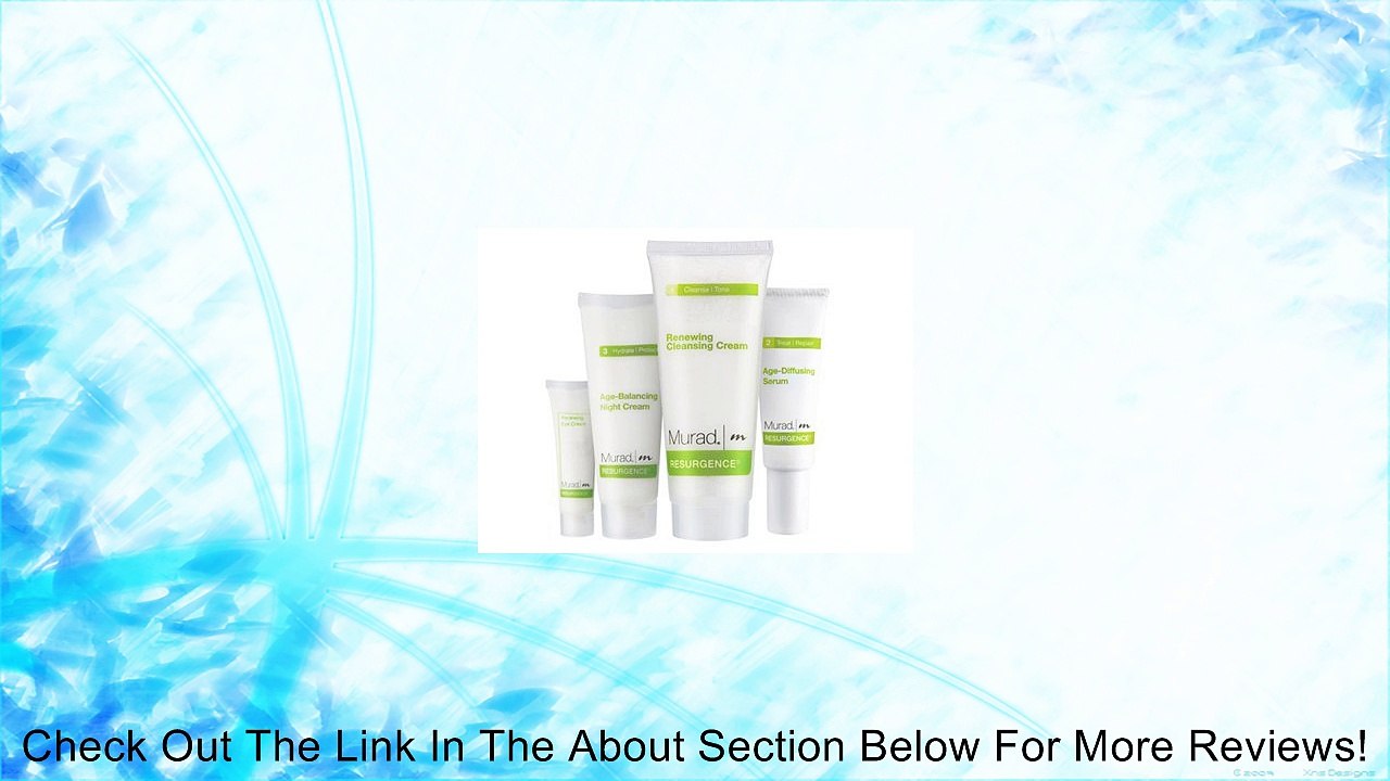 Murad Resurgence Youthful Skin Renewal Kit Review