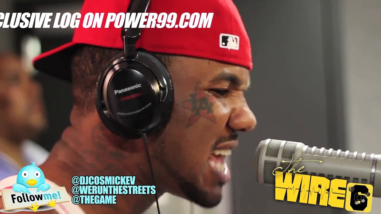 The Game "Hurricane" Freestyle @ Power 99 "The Come Up Show" with Cosmic Kev, 08-24-2011