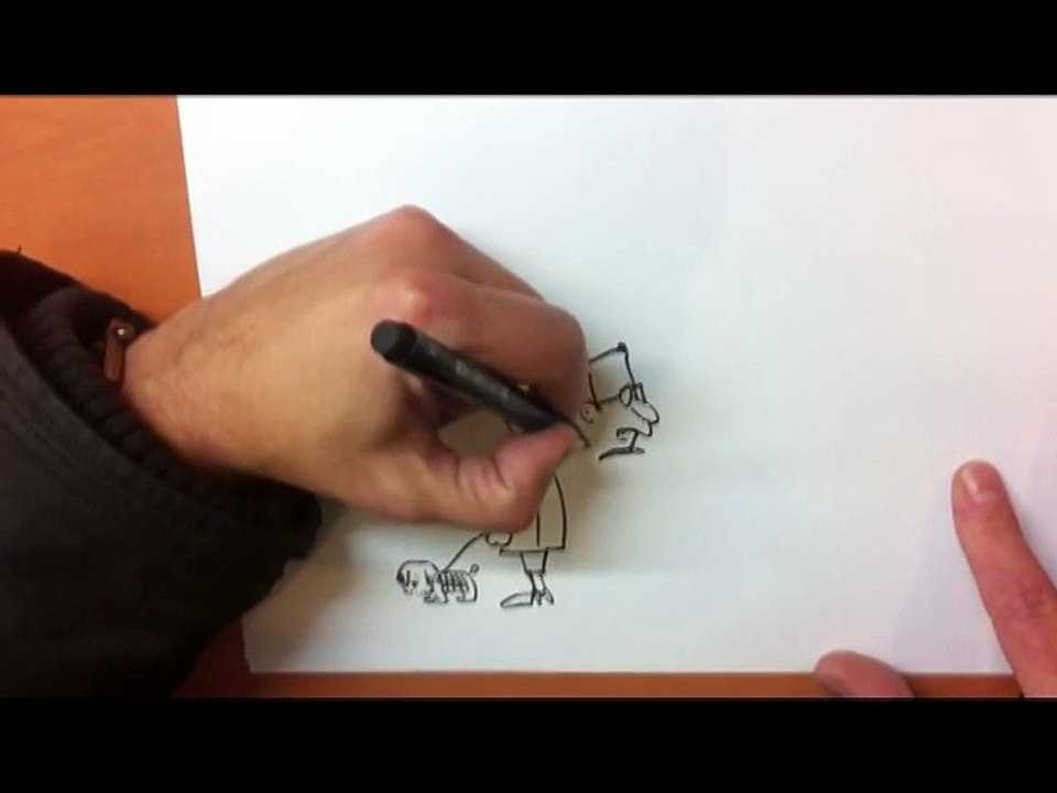 Dessin Cled'12 Charlie aux enchères