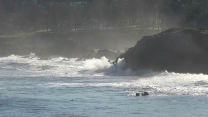 12 enero: Aviso amarillo por oleaje en la costa central de Asturias