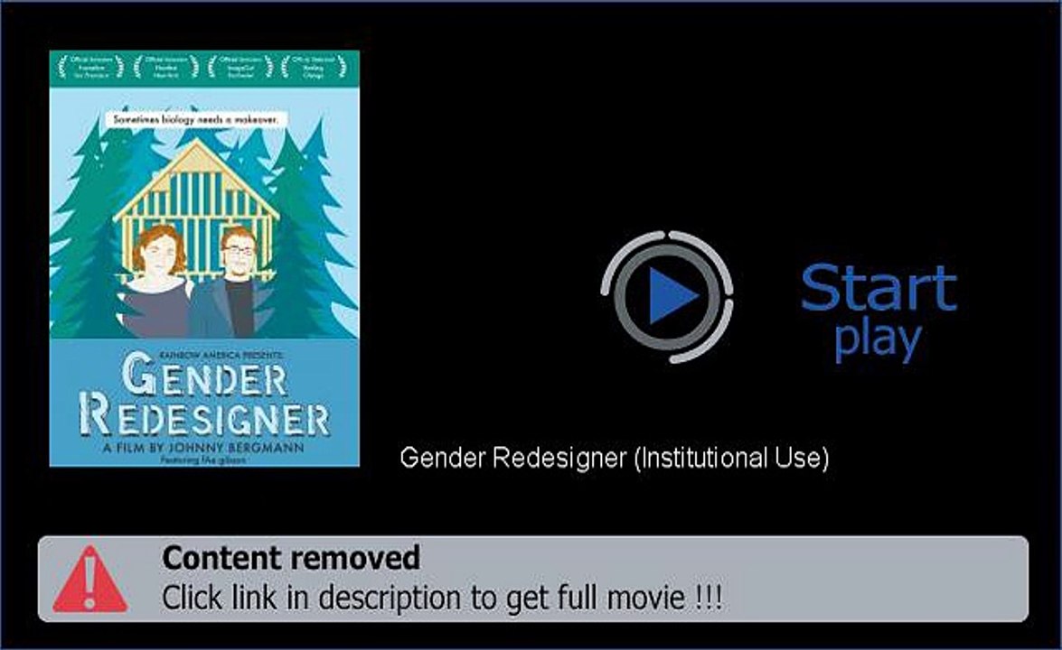 Gender Redesigner (Institutional Use) Film Full Download