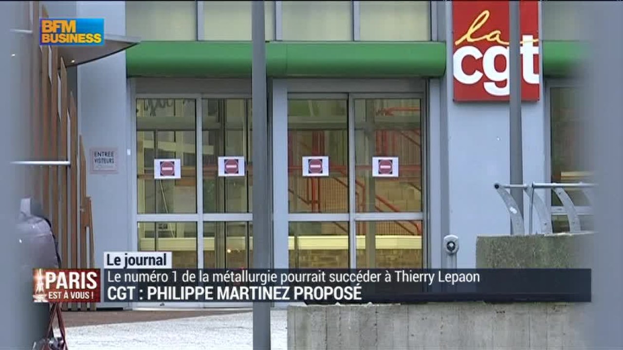 CGT : Philippe Martinez pour succéder à Lepaon ?