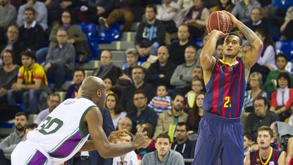 Los 20 triples del Barça ante el Unicaja