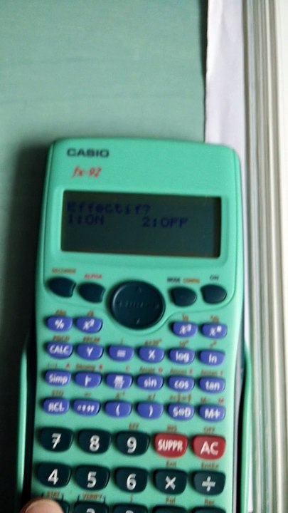 Casio exercice n°63 page 172