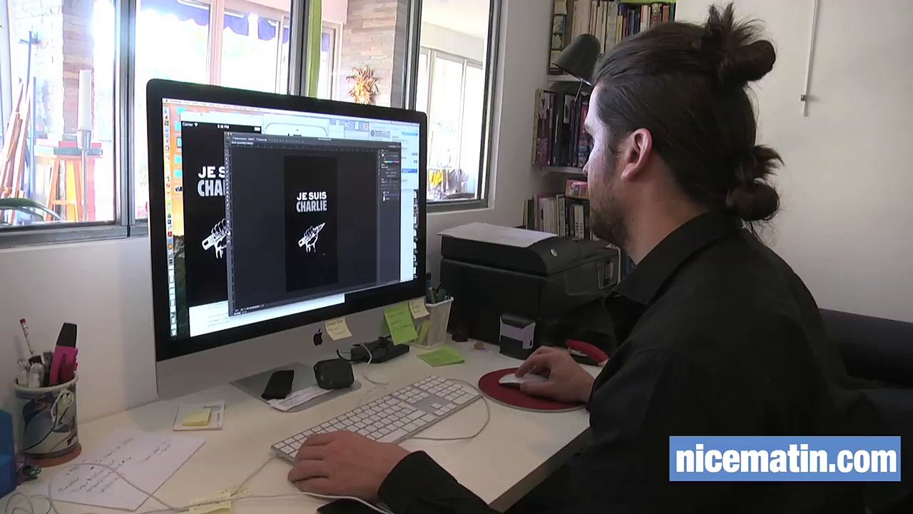 Deux informaticiens azuréens lancent l'appli "Je suis Charlie"