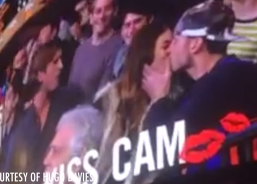 Boyfriend Ignores Kiss Cam At Knicks Game!