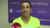 TENNIS - WTA - Miami - Garcia : «J'essaie d'être plus lucide»