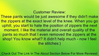 prAna Living LLC Stretch Zion 34-Inch Convertible Pants Review