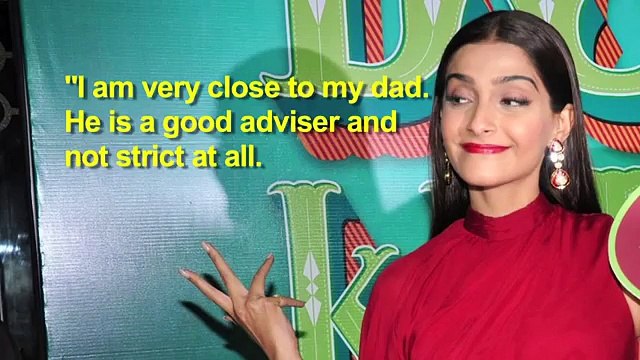 Sonam talks about her equation with Anil Kapoor