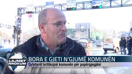 BORA E GJETI N’GJUMË KOMUNËN