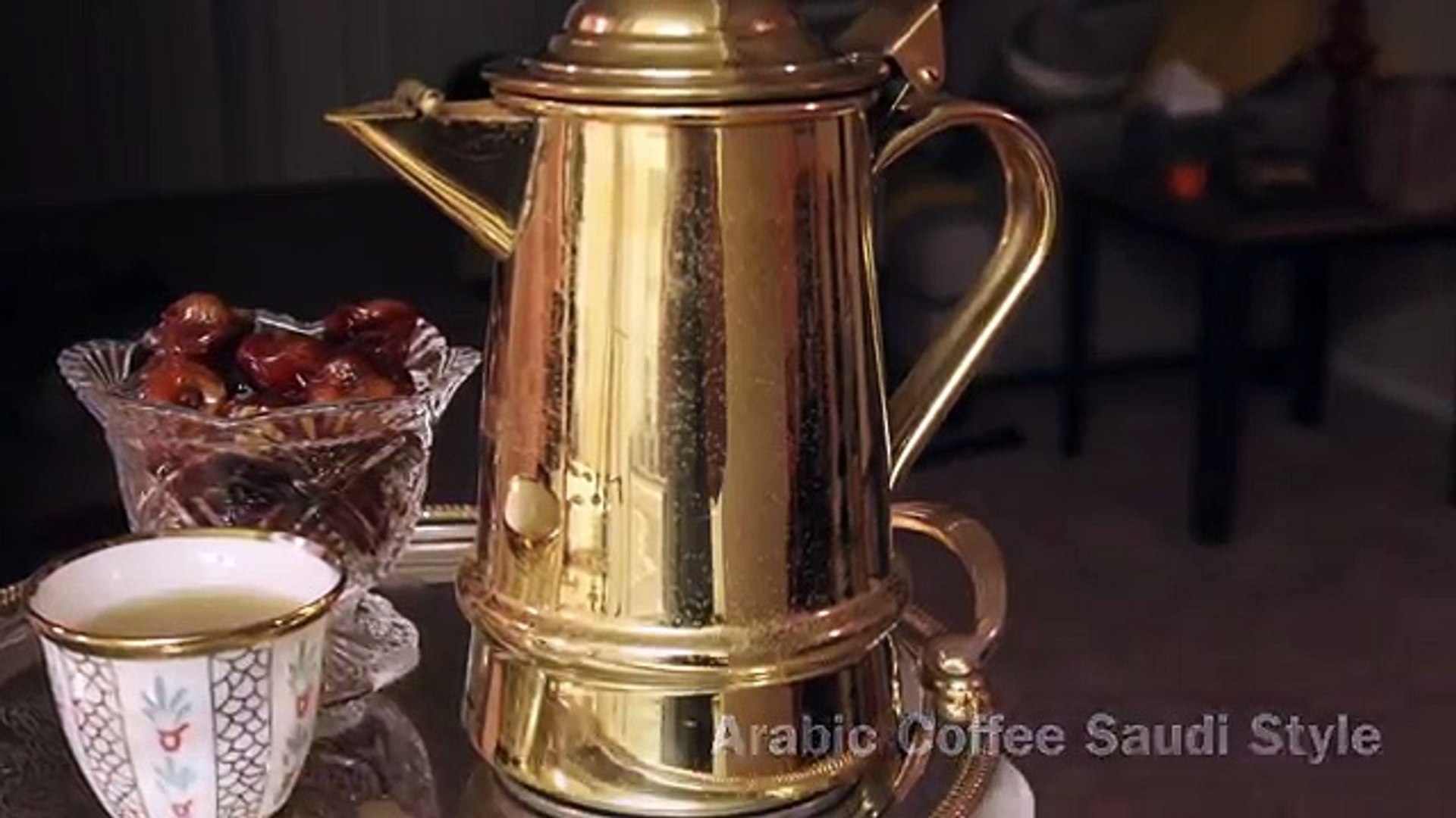 How To Make Arabic Coffee (Saudi Style) - YouTube