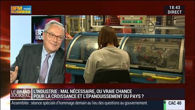 Faut-il miser sur l'industrie pour relancer la croissance en France ?: Jean-Paul Betbèze, Jacques Mistral, Denis Ranque et Emmanuel Lechypre (2/2) – 12/01