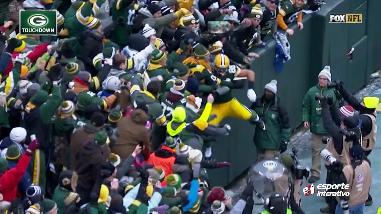 Perdeu esse passe sensacional e decisivo de Aaron Rodgers, nos playoffs?! Assista agora!