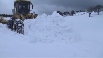 Tek Ailenin Yaşadığı Köyün Yolunu da Ulaşıma Açtılar