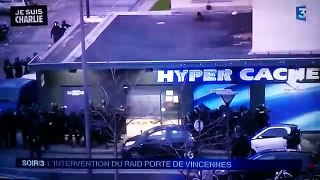 Paris Hostage - Raw Video - Police Storm Paris Supermarket