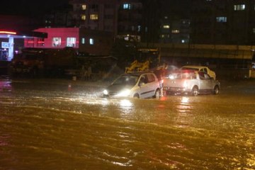 Antalya'da Sağanak Hayatı Olumsuz Etkiledi