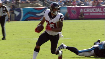 NFL Rush: Foster leans on brother to overcome back injury