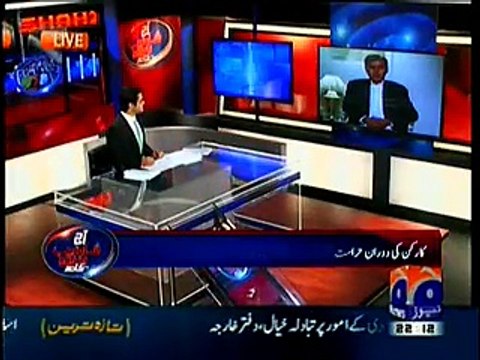 Aaj Shahzaib Khanzada Ke Saath – 12th January 2014