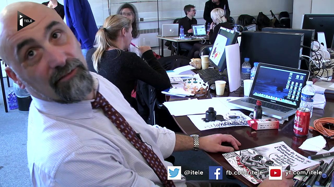 Dans les coulisses d'un Charlie Hebdo historique