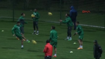 Bursaspor, Antalya Kampındaki Çalışmalarına Başladı