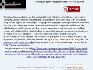 Compound Semiconductor Market – 2020 Forecasts and Growth Opportunities
